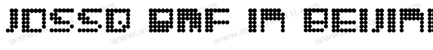 jossq dmf in beijing字体转换